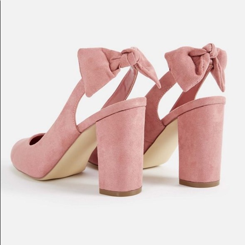 JustFab ‘Sita’ Pump in Pink Mauve Size 7